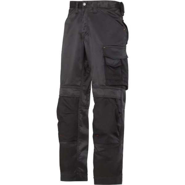 Snickers DuraTwill 3312 Werkbroek - Maat 146 - Grijs / Zwart Snickers DuraTwill 3312 Werkbroek - Maat 146 - Grijs / Zwart