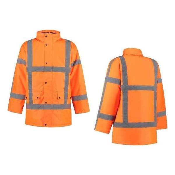 Parka High Visibility RWS FluoOranje maat XXL Parka High Visibility RWS FluoOranje maat XXL