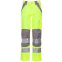Planam Plaline H-vis werkbroek (5610) - Fluor geel | Grijs - 56
