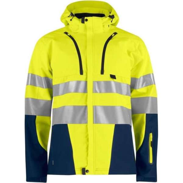 6419 Shell Jacket HV Blue/Yellow S 6419 Shell Jacket HV Blue/Yellow S