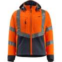 Mascot softshell Blackpool fluororanje/donkermarine