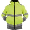 DASSY Malaga Reflecterende Softshell Werkjas Geel/Grijs
