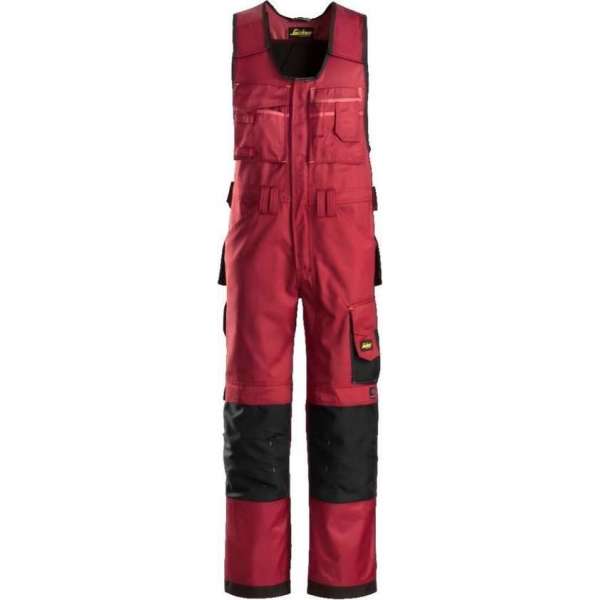 Snickers Bodybroek Duratwill 0312 - Mannen - Rood - 54 Snickers Bodybroek Duratwill 0312 - Mannen - Rood - 54