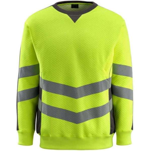 Mascot sweatshirt Wigton fluorgeel/donkerantraciet Mascot sweatshirt Wigton fluorgeel/donkerantraciet