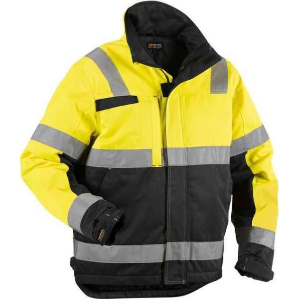 Blåkläder Winterjas High Vis Mt L Geel/zwart L Blåkläder Winterjas High Vis Mt L Geel/zwart L