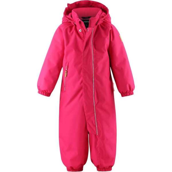 Reima - Sneeuwpakje voor baby's - Reimatec - Puhuri - Frambozenroze - maat 80cm Reima - Sneeuwpakje voor baby's - Reimatec - Puhuri - Frambozenroze - maat 80cm