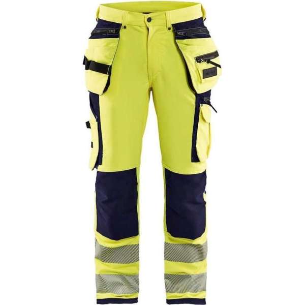 High Visibility Werkbroek 1997 met 4-Weg Stretch High Vis Geel/Marineblauw - Maat 96 High Visibility Werkbroek 1997 met 4-Weg Stretch High Vis Geel/Marineblauw - Maat 96