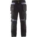 Blaklader 1555 Werkbroek Zwart/Grijs