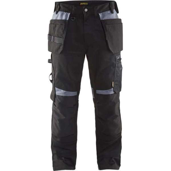 Blaklader 1555 Werkbroek Zwart/Grijs Blaklader 1555 Werkbroek Zwart/Grijs