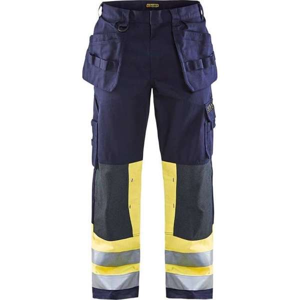 Blåkläder 1478-1514 Multinorm werkbroek Marineblauw/Geel maat 58 Blåkläder 1478-1514 Multinorm werkbroek Marineblauw/Geel maat 58