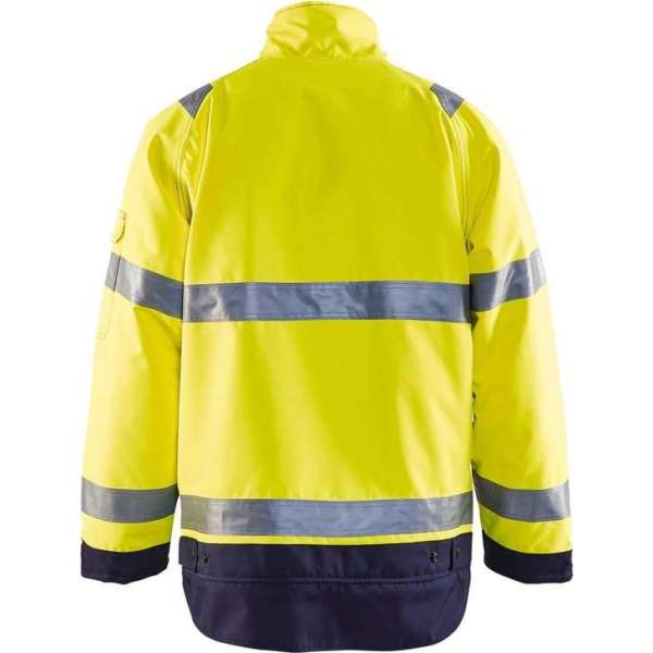 Blaklader Winterjas High Vis - High Vis Geel/Marineblauw - 4XL Blaklader Winterjas High Vis - High Vis Geel/Marineblauw - 4XL