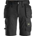 Snickers Korte Broek AllroundWork Stretch Holsterzakken 6141 - Mannen - Zwart - 64