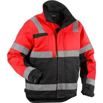 Blåkläder Winterjas High Vis Mt Xxl Rood/zwart Xxl