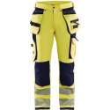 High Visibility Werkbroek 1997 met 4-Weg Stretch High Vis Geel/Marineblauw - Maat 54