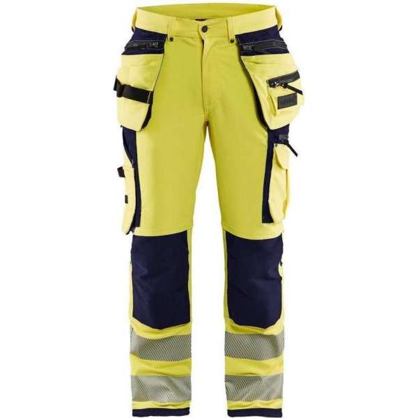High Visibility Werkbroek 1997 met 4-Weg Stretch High Vis Geel/Marineblauw - Maat 54 High Visibility Werkbroek 1997 met 4-Weg Stretch High Vis Geel/Marineblauw - Maat 54