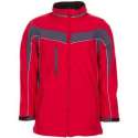 Planam softshell jas Plaline (2700) - Rood | Grijs - XS