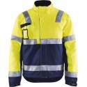Blaklader Winterjas High Vis - High Vis Geel/Marineblauw - XL