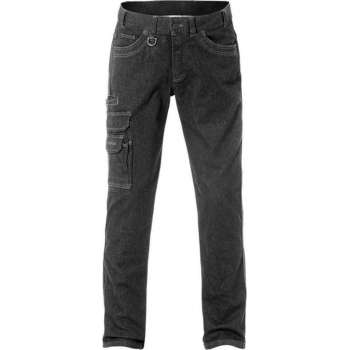 Fristads Servicebroek Denimstretch 2501 Dcs Zwart Mt C58
