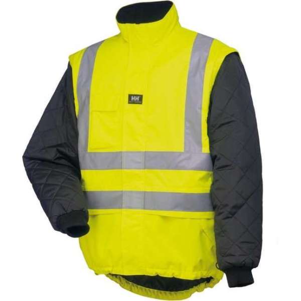 Helly Hansen 73374 Potsdam jas fluo geel/zwart maat XXL Helly Hansen 73374 Potsdam jas fluo geel/zwart maat XXL