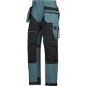 Snickers Ruffwork werkbroek 6202-5104 Petrol/Black mt.50