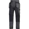 Snickers Ruffwork werkbroek 6203-5804 Steelgrey/Black mt.60