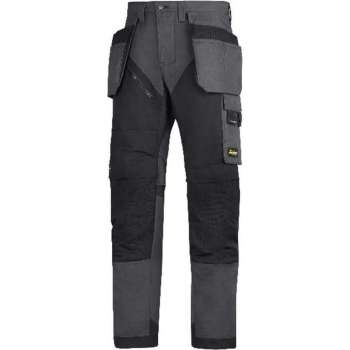 Snickers Ruffwork werkbroek 6203-5804 Steelgrey/Black mt.60