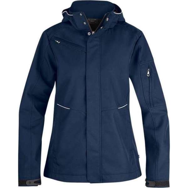 Texstar WJ80 Hooded Softshell 3-L-Navy-XL Texstar WJ80 Hooded Softshell 3-L-Navy-XL
