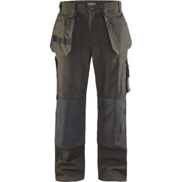 Blåkläder 1530-1145 Werkbroek Groen/Zwart maat 152 Blåkläder 1530-1145 Werkbroek Groen/Zwart maat 152