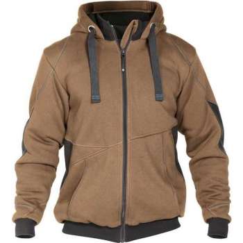 DASSY Pulse D-FX Werktrui Vest Gevoerd Bruin/Grijs