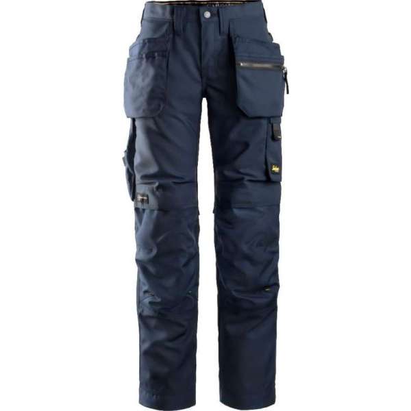 Snickers AllroundWork Dames Werkbroek+ Holsterzakken 6701 - Vrouwen - Navy/Zwart - 48 Snickers AllroundWork Dames Werkbroek+ Holsterzakken 6701 - Vrouwen - Navy/Zwart - 48