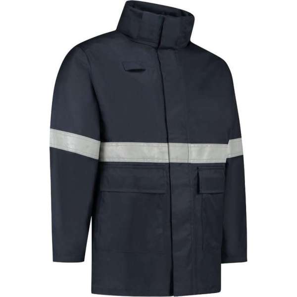 Dapro Access Multinorm Regenjas - Maat 3XL - Marineblauw - Vlamvertragend , antistatisch en chemicaliën resistent Dapro Access Multinorm Regenjas - Maat 3XL - Marineblauw - Vlamvertragend , antistatisch en chemicaliën resistent