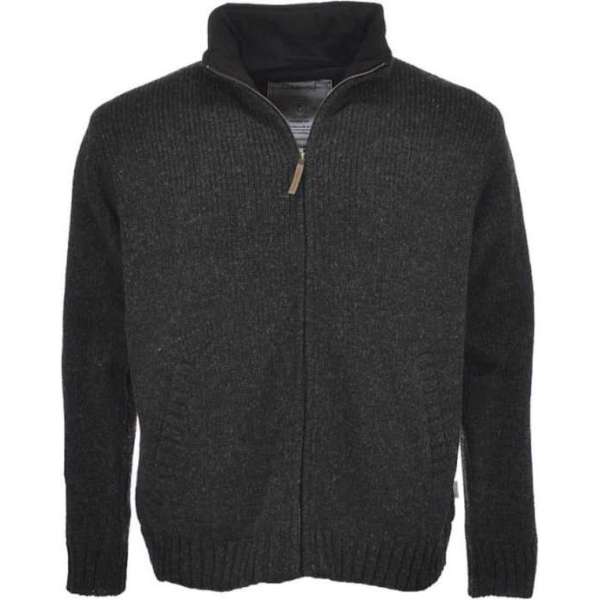 Pure Wool Herenvest MNL-1703 Antraciet - antraciet - 2XL Pure Wool Herenvest MNL-1703 Antraciet - antraciet - 2XL