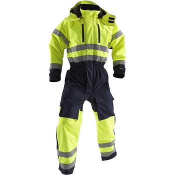 Blåkläder Winteroverall High Vis Mt C52 Geel/marineblauw C52