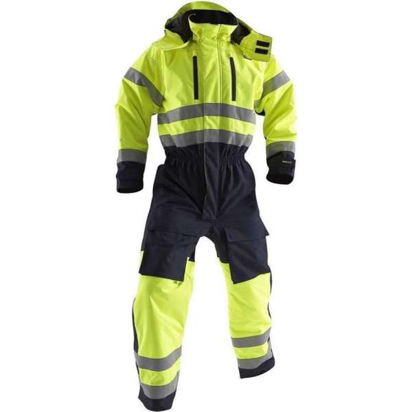 Blåkläder Winteroverall High Vis Mt C52 Geel/marineblauw C52