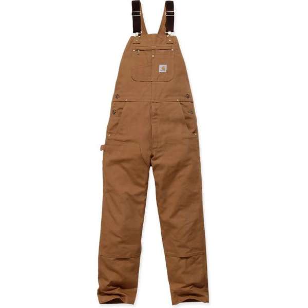 Carhartt 102776 Bib Overall - Carhartt® Brown - W38/L30 Carhartt 102776 Bib Overall - Carhartt® Brown - W38/L30