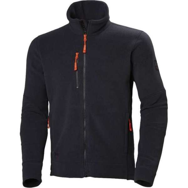 Helly Hansen Kensington Fleece Jacket 72158 - Mannen - Zwart - XL Helly Hansen Kensington Fleece Jacket 72158 - Mannen - Zwart - XL