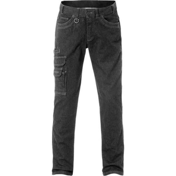 Fristads Servicebroek Denimstretch 2501 Dcs Zwart Mt C60