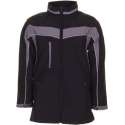 Planam softshell jas Plaline (2700) - Zwart | Grijs - XS