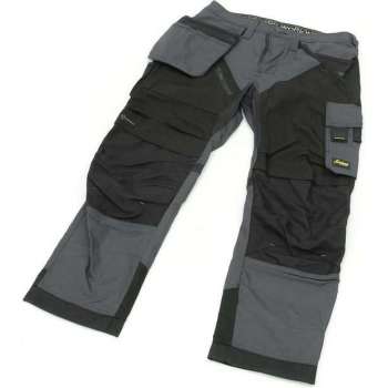 Snickers Ruffwork werkbroek 6203-5804 Steelgrey/Black mt.56