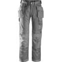 Snickers Workwear DuraTwill Broek met holsterpockets 3212 grijs 44