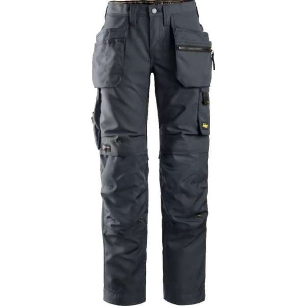 Snickers AllroundWork Dames Werkbroek+ Holsterzakken 6701 - Vrouwen - Staalgrijs/Zwart - 48 Snickers AllroundWork Dames Werkbroek+ Holsterzakken 6701 - Vrouwen - Staalgrijs/Zwart - 48