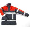 Blusparka Gore Tex® rood/zwart 3M striping Maat L