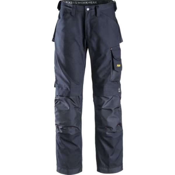 Snickers Workwear Canvas+™ Broek Donkerblauw 100 Snickers Workwear Canvas+™ Broek Donkerblauw 100