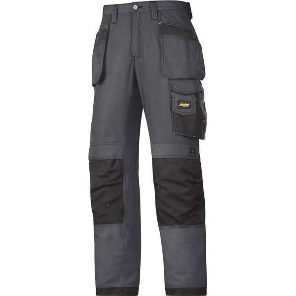 Snickers werkbroek Rip-Stop - 3213-5804 - staalgrijs/zwart - maat 48 Snickers werkbroek Rip-Stop - 3213-5804 - staalgrijs/zwart - maat 48
