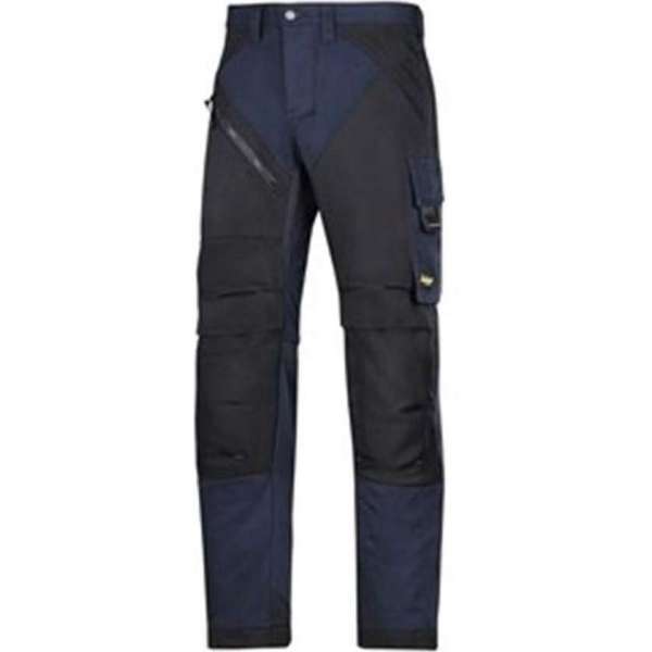 Snickers RuffWork werkbroek 6303-9504 Navy/Black mt.58 Snickers RuffWork werkbroek 6303-9504 Navy/Black mt.58