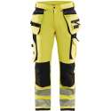 High Visibility Werkbroek 1997 met 4-Weg Stretch High Vis Geel/Zwart - Maat 50
