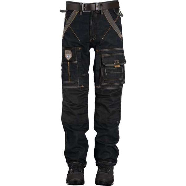 Beckum Workwear EBT14 Jeans met B-Protect Knie Denim blue 54 34 Beckum Workwear EBT14 Jeans met B-Protect Knie Denim blue 54 34