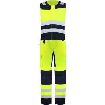 Tricorp Bodybroek High Vis Bicolor 753007 - Mannen - Geel/Ink - 44
