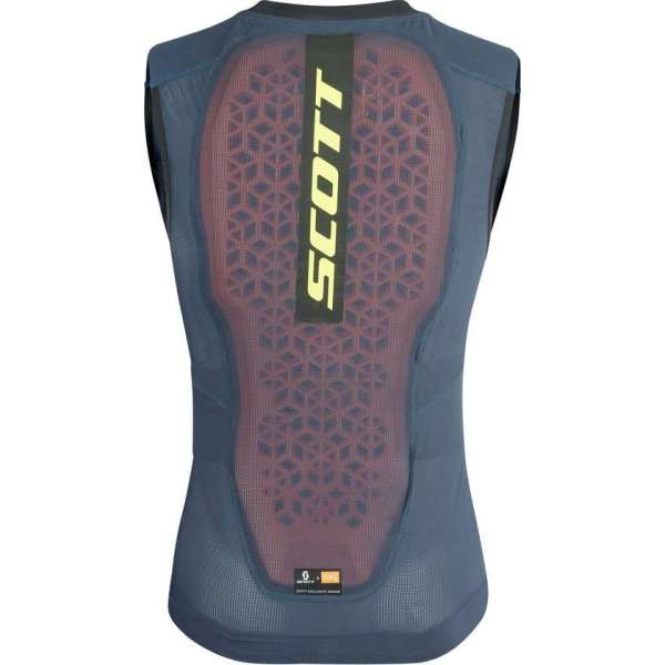 Scott Airflex M'S Light Vest Protector Blue Nights/Lime Yellow - L Scott Airflex M'S Light Vest Protector Blue Nights/Lime Yellow - L
