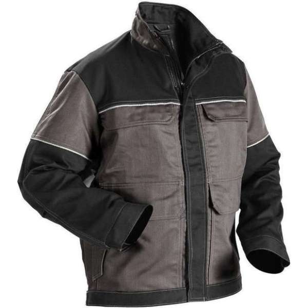 Blåkläder 4074-1507 Jack Vlamvertragend Grijs/Zwart maat XXXL Blåkläder 4074-1507 Jack Vlamvertragend Grijs/Zwart maat XXXL